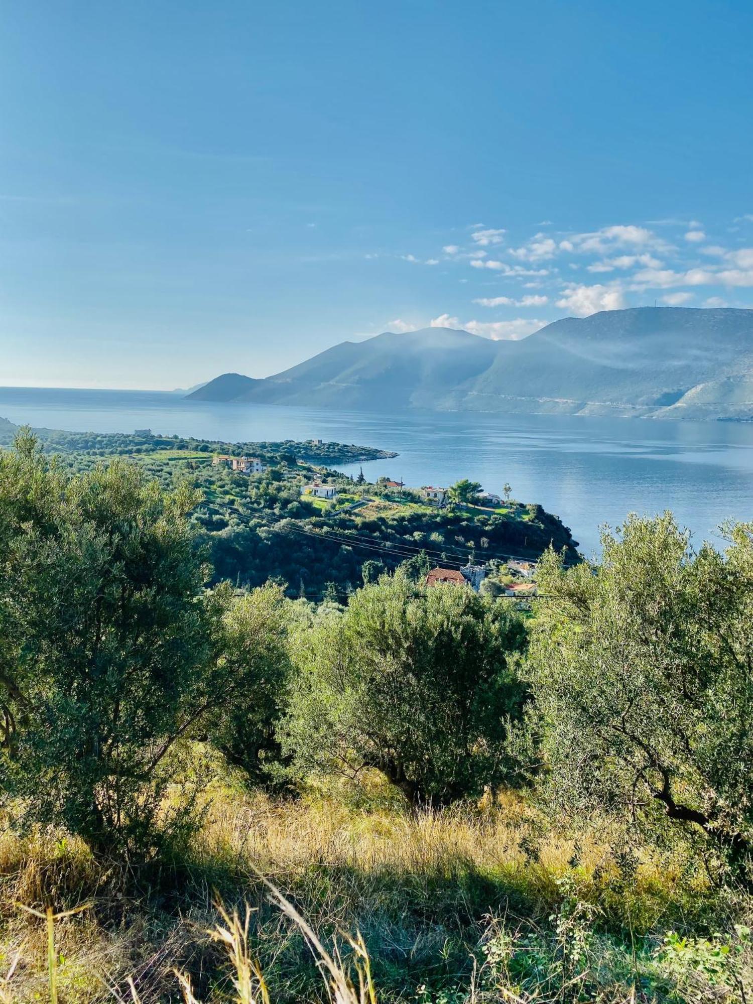 Seaview And Olives Panorama Villa Joyanna In Mani Kalivia  Εξωτερικό φωτογραφία